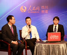 黃總接受人民網(wǎng)采訪(fǎng)