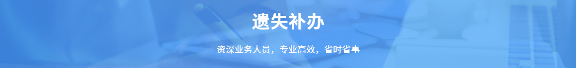 遺失補辦